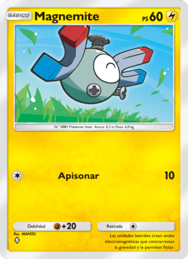 Magnemite 051 — Pugna Espaciotemporal (Spanish Pokémon TCG card)