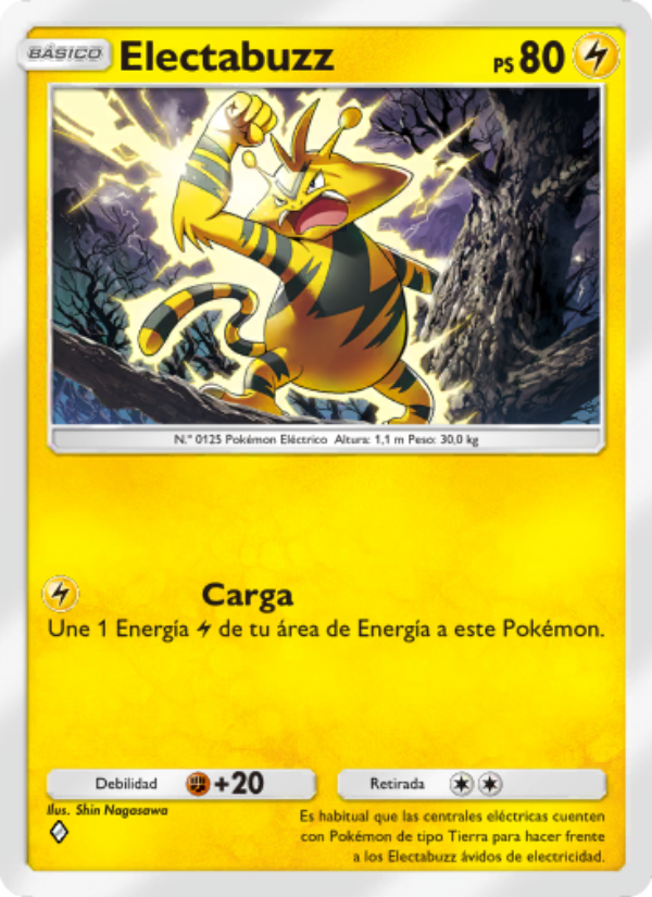 Electabuzz 056 — Pugna Espaciotemporal (Spanish Pokémon TCG card)