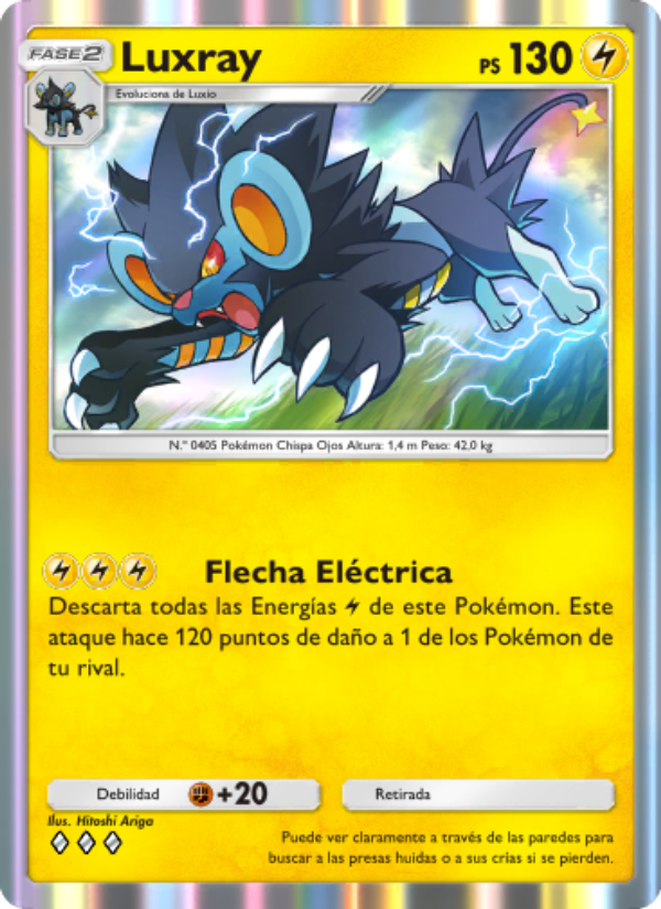 Luxray 060 — Pugna Espaciotemporal (Spanish Pokémon TCG card)