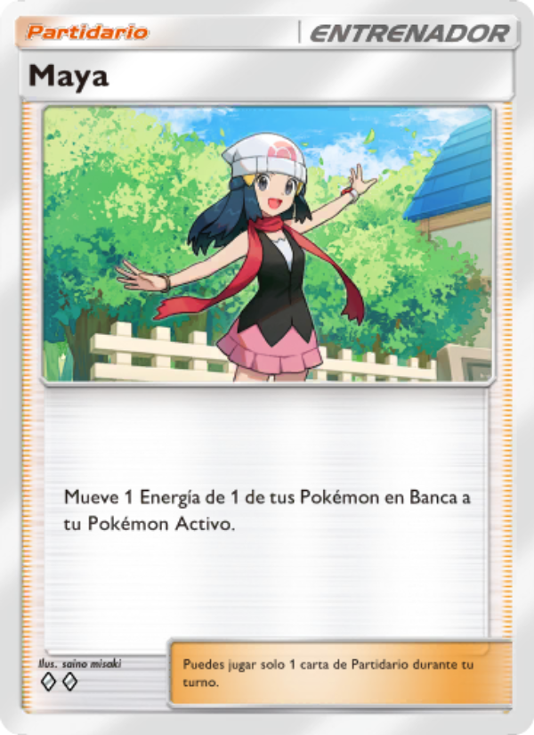 Maya 154 — Pugna Espaciotemporal (Spanish Pokémon TCG card)