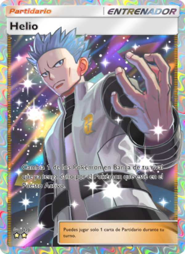 Helio 190 — Pugna Espaciotemporal (Spanish Pokémon TCG card)