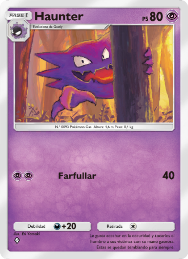 Haunter 032 — Luz Triunfal (Spanish Pokémon TCG card)
