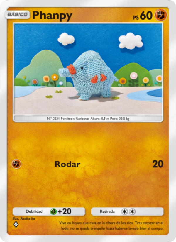 Phanpy 037 — Luz Triunfal (Spanish Pokémon TCG card)