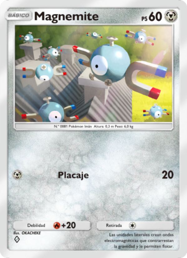Magnemite 053 — Luz Triunfal (Spanish Pokémon TCG card)