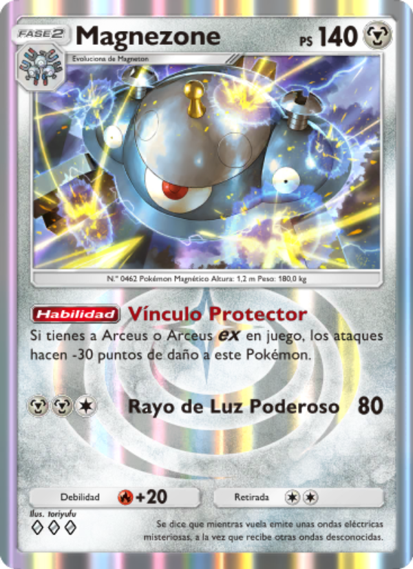 Magnezone 055 — Luz Triunfal (Spanish Pokémon TCG card)