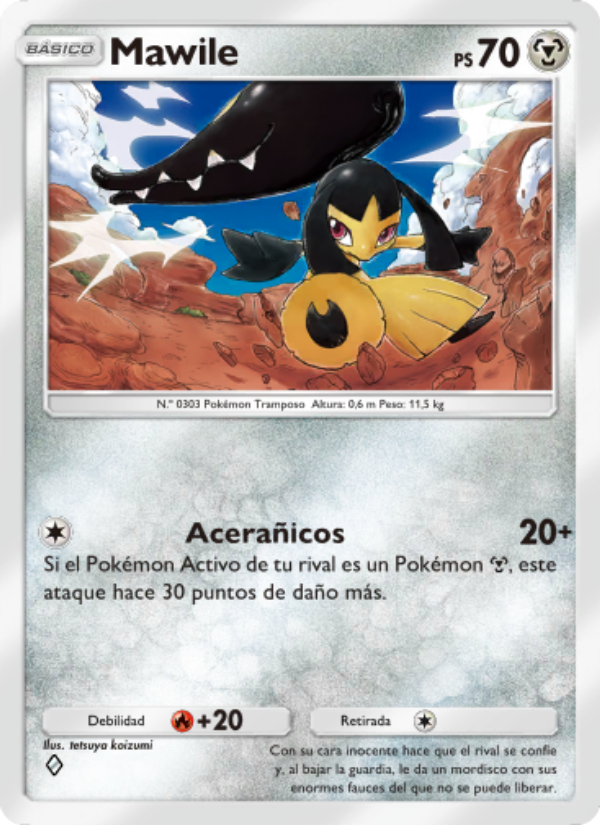 Mawile 056 — Luz Triunfal (Spanish Pokémon TCG card)