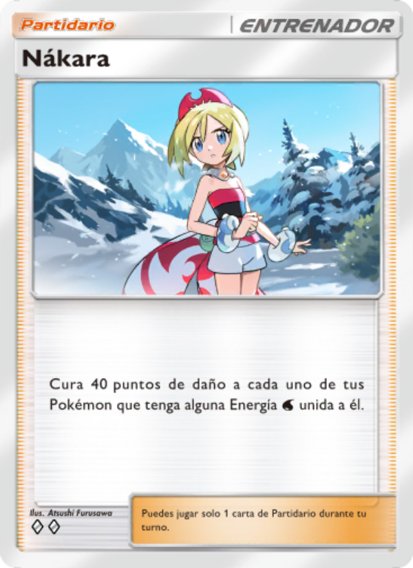 Nákara 072 — Luz Triunfal (Spanish Pokémon TCG card)