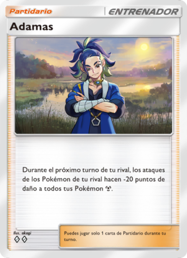 Adamas 075 — Luz Triunfal (Spanish Pokémon TCG card)