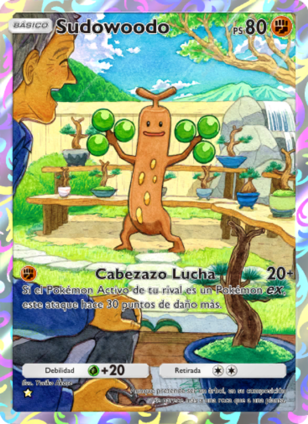 Sudowoodo 079 — Luz Triunfal (Spanish Pokémon TCG card)