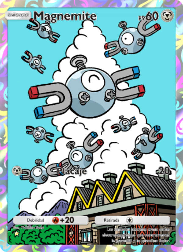 Magnemite 080 — Luz Triunfal (Spanish Pokémon TCG card)