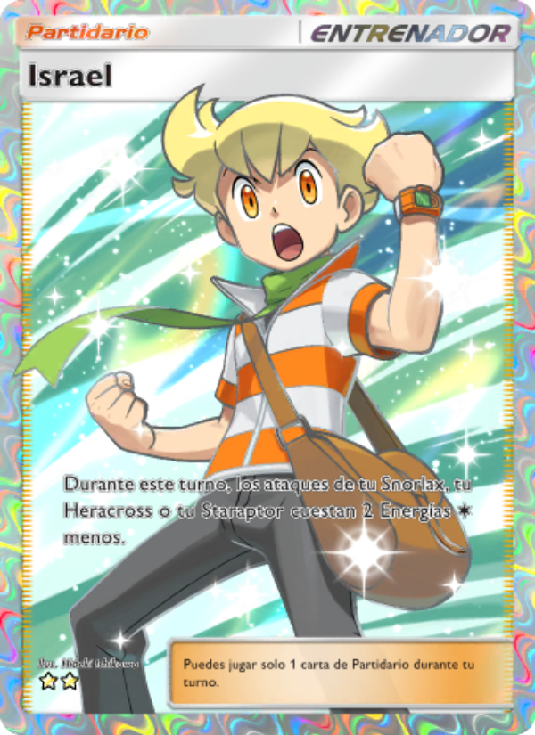 Israel 089 — Luz Triunfal (Spanish Pokémon TCG card)