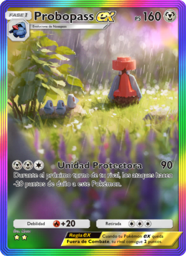 Probopass ex 094 — Luz Triunfal (Spanish Pokémon TCG card)