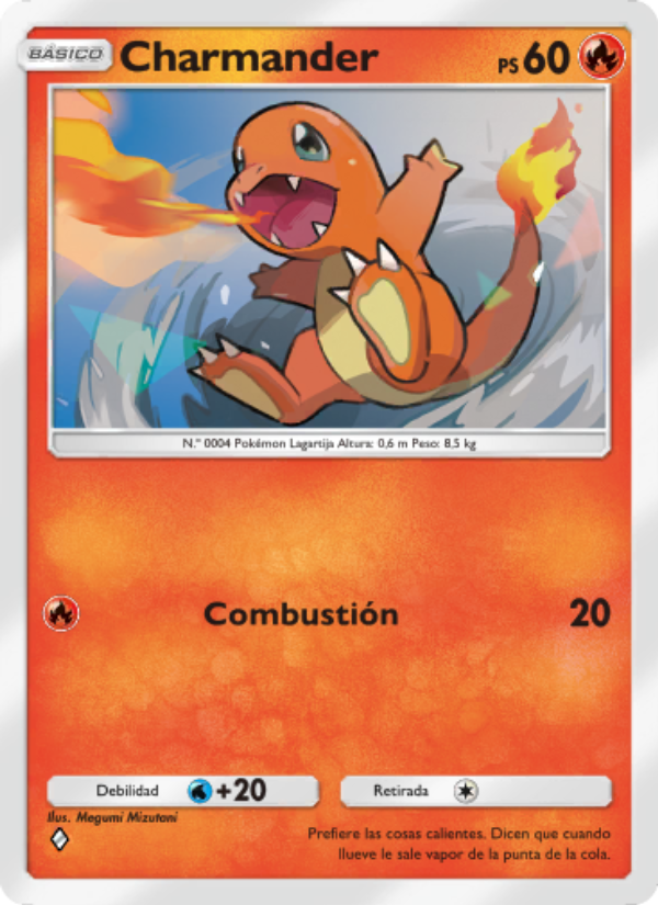 Charmander 008 — Festival Brillante (Spanish Pokémon TCG card)
