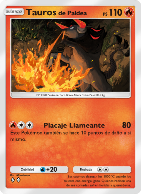 Taurosde Paldea 013 — Festival Brillante (Spanish Pokémon TCG card)