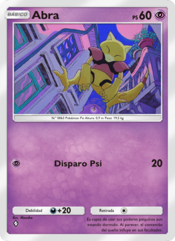 Abra 029 — Festival Brillante (Spanish Pokémon TCG card)