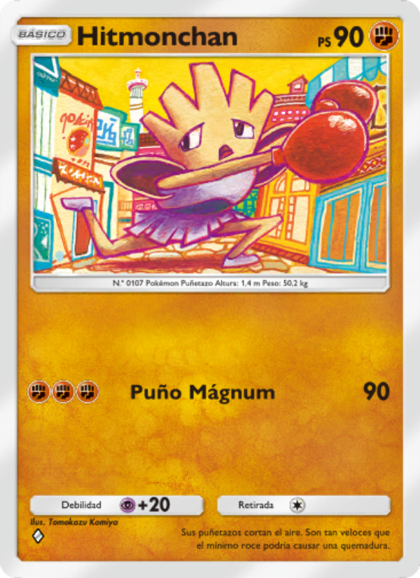Hitmonchan 041 — Festival Brillante (Spanish Pokémon TCG card)
