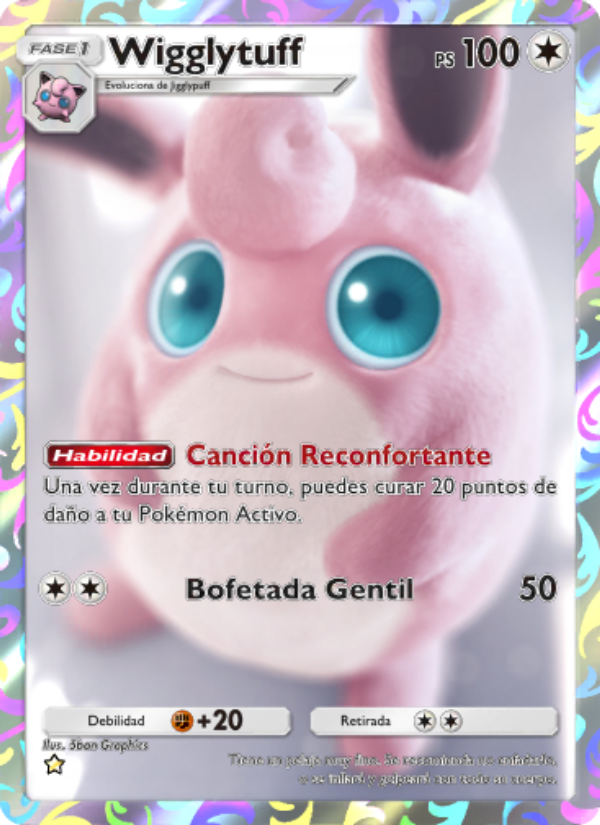 Wigglytuff 078 — Festival Brillante (Spanish Pokémon TCG card)