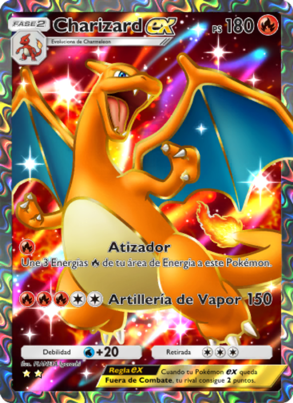 Charizard ex 080 — Festival Brillante (Spanish Pokémon TCG card)