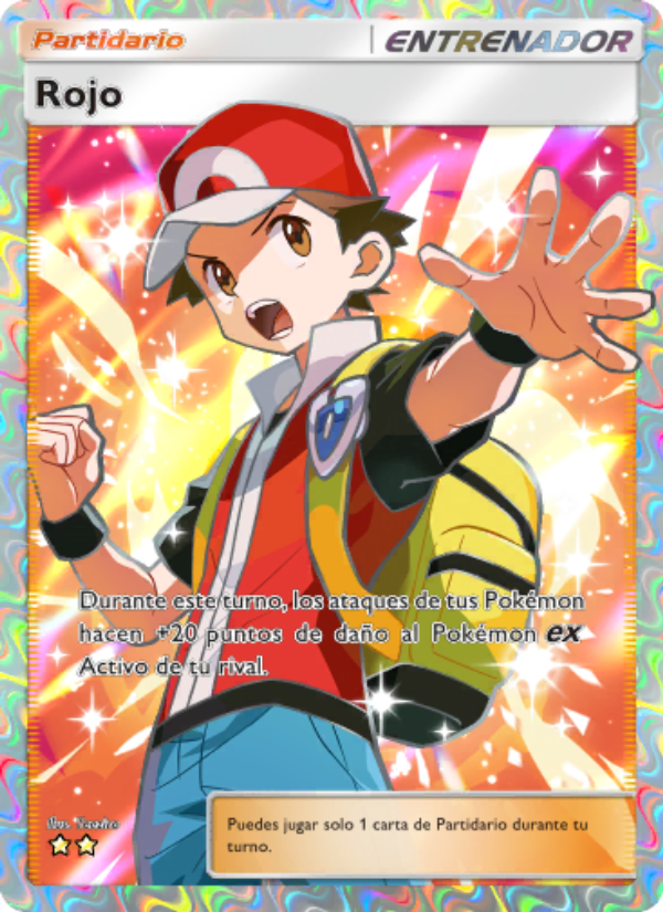Rojo 090 — Festival Brillante (Spanish Pokémon TCG card)