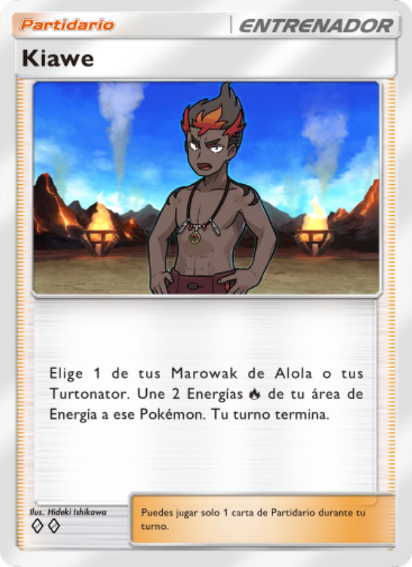 Kiawe 150 — Guardianes Celestiales (Spanish Pokémon TCG card)