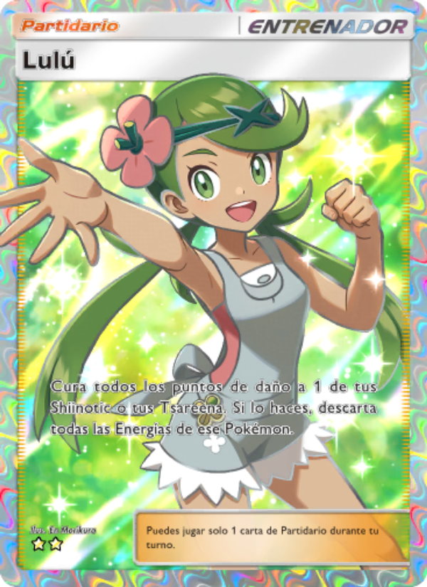 Lulú 196 — Guardianes Celestiales (Spanish Pokémon TCG card)