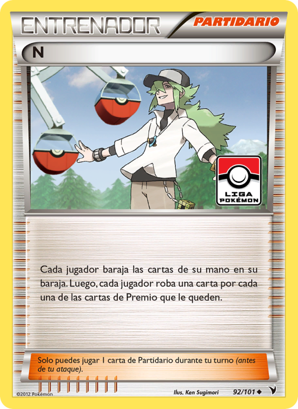 N 92 — Nobles Victorias (Spanish Pokémon TCG card)