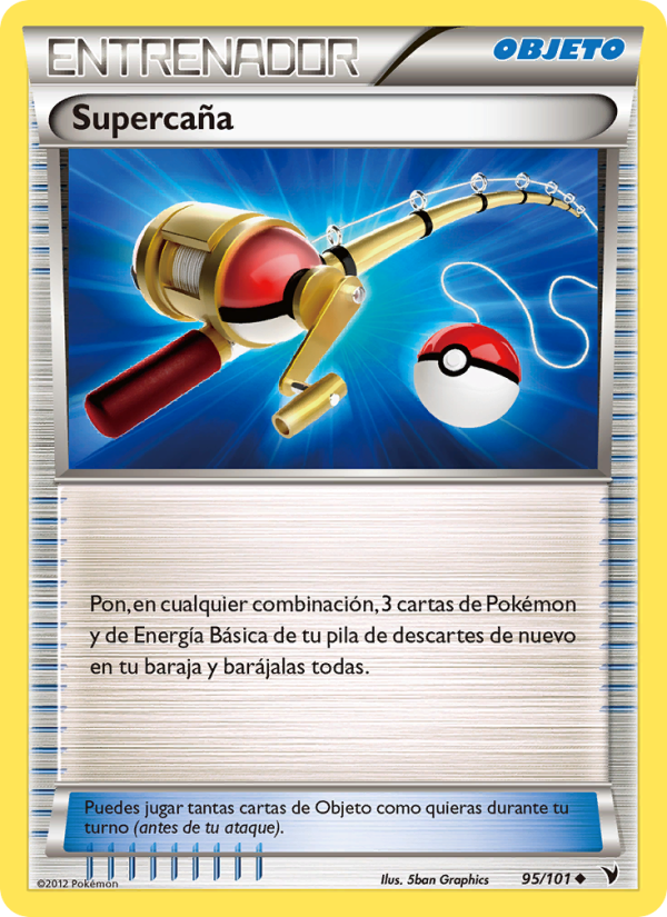 Supercaña 95 — Nobles Victorias (Spanish Pokémon TCG card)