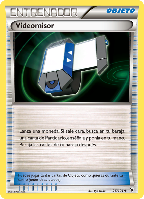 Videomisor 96 — Nobles Victorias (Spanish Pokémon TCG card)