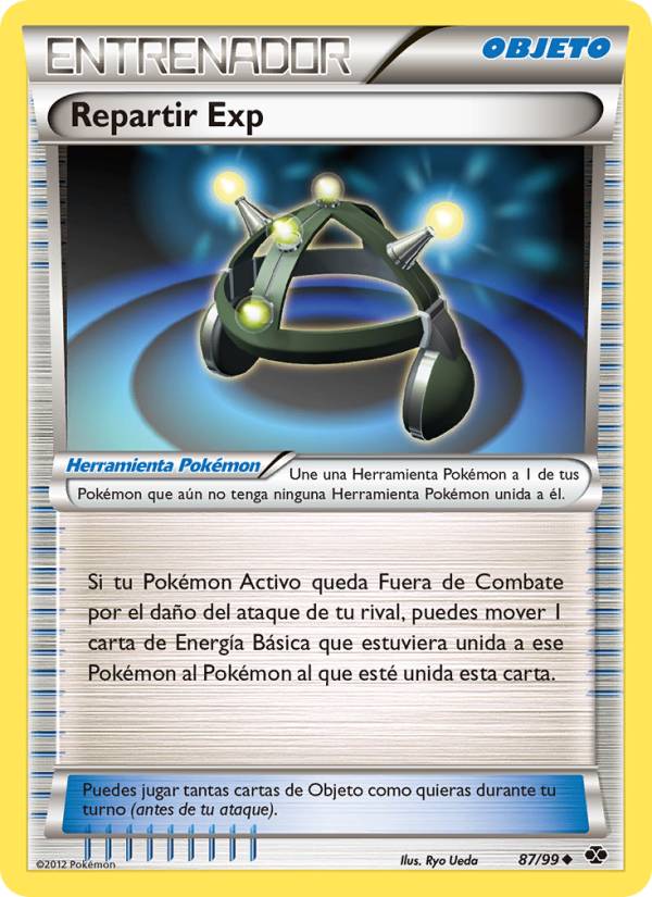 Repartir Exp 87 — Próximos Destinos (Spanish Pokémon TCG card)