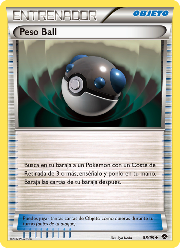 Peso Ball 88 — Próximos Destinos (Spanish Pokémon TCG card)