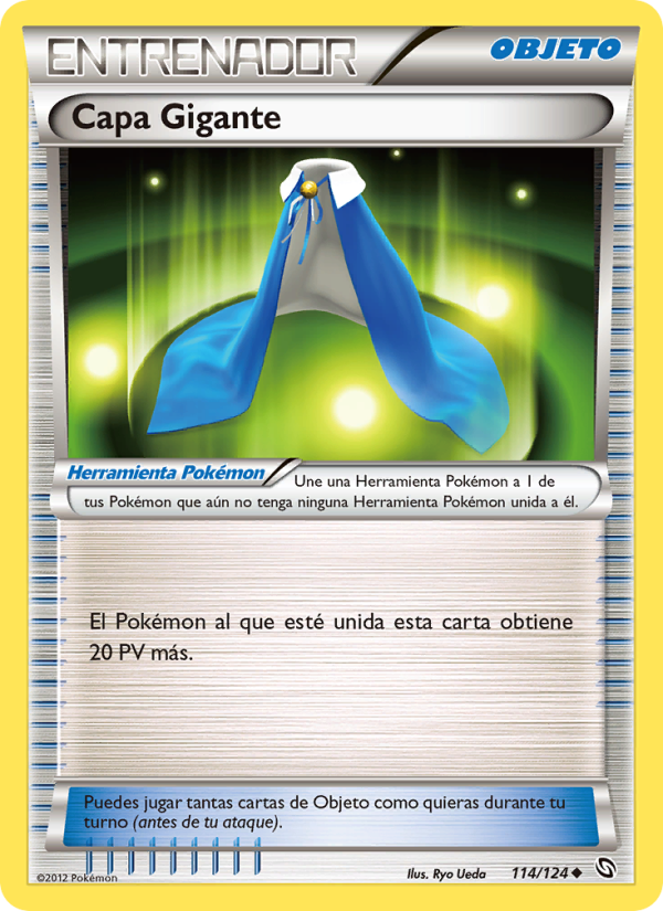 Capa Gigante 114 — Dragones Majestuosos (Spanish Pokémon TCG card)