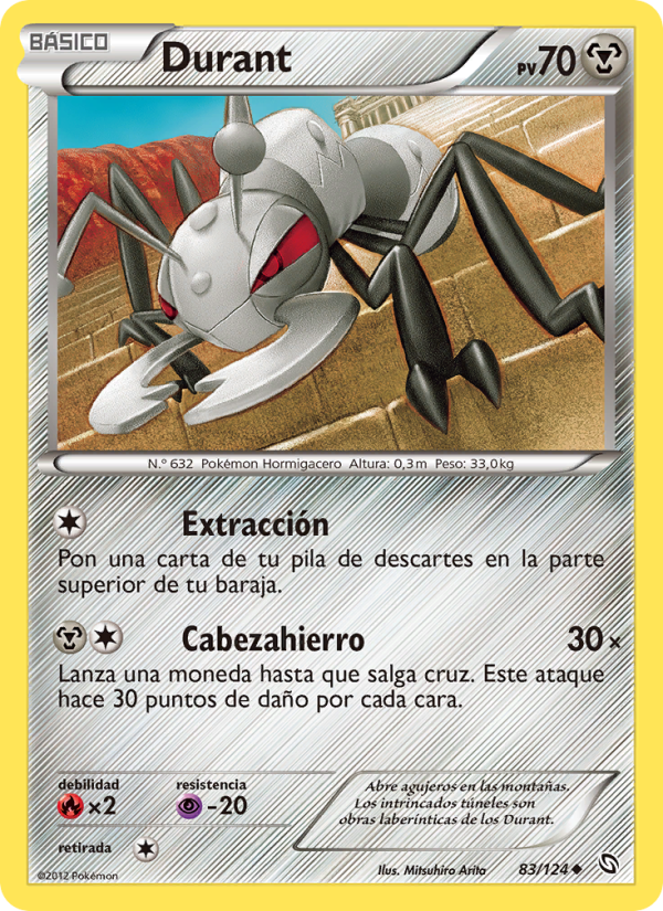 Durant 83 — Dragones Majestuosos (Spanish Pokémon TCG card)