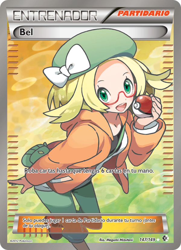 Bel 147 — Fronteras Cruzadas (Spanish Pokémon TCG card)