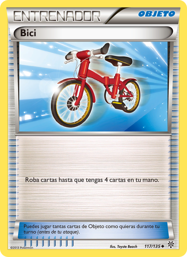 Bici 117 — Tormenta Plasma (Spanish Pokémon TCG card)