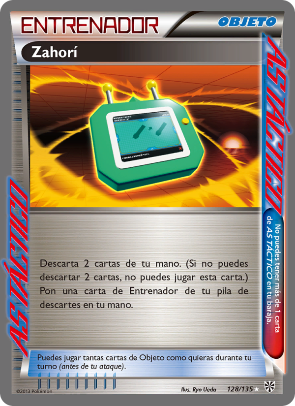 Zahorí 128 — Tormenta Plasma (Spanish Pokémon TCG card)
