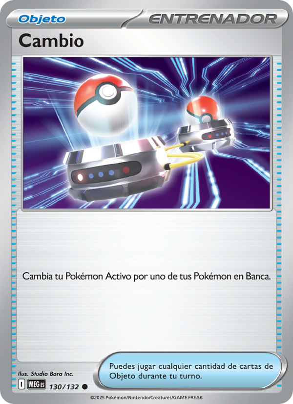 Cambio 130 — Megaevolución (Spanish Pokémon TCG card)