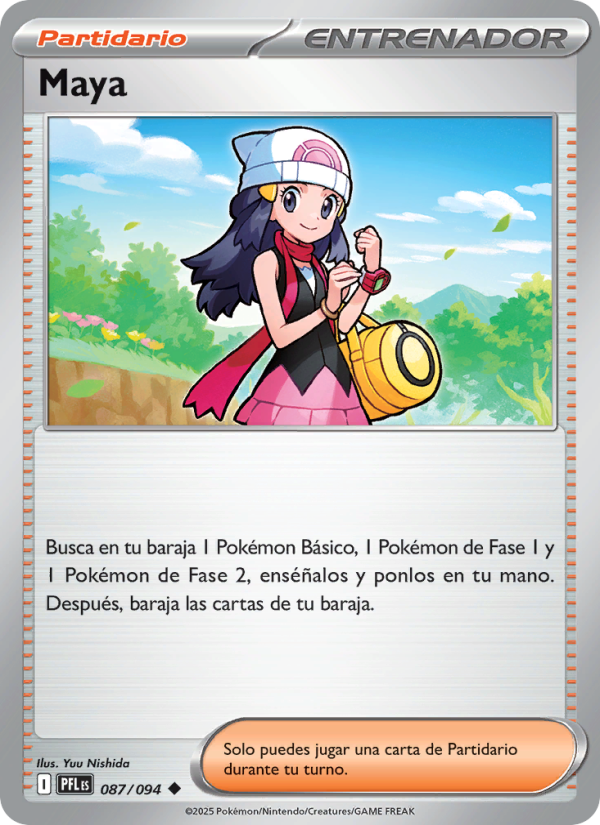 Maya 087 — Fuegos Fantasmales (Spanish Pokémon TCG card)