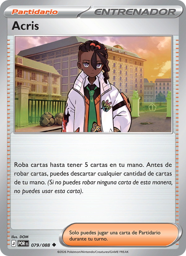 Acris 079 — Equilibrio Perfecto (Spanish Pokémon TCG card)