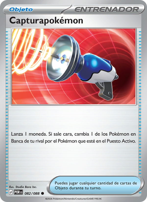 Capturapokémon 082 — Equilibrio Perfecto (Spanish Pokémon TCG card)