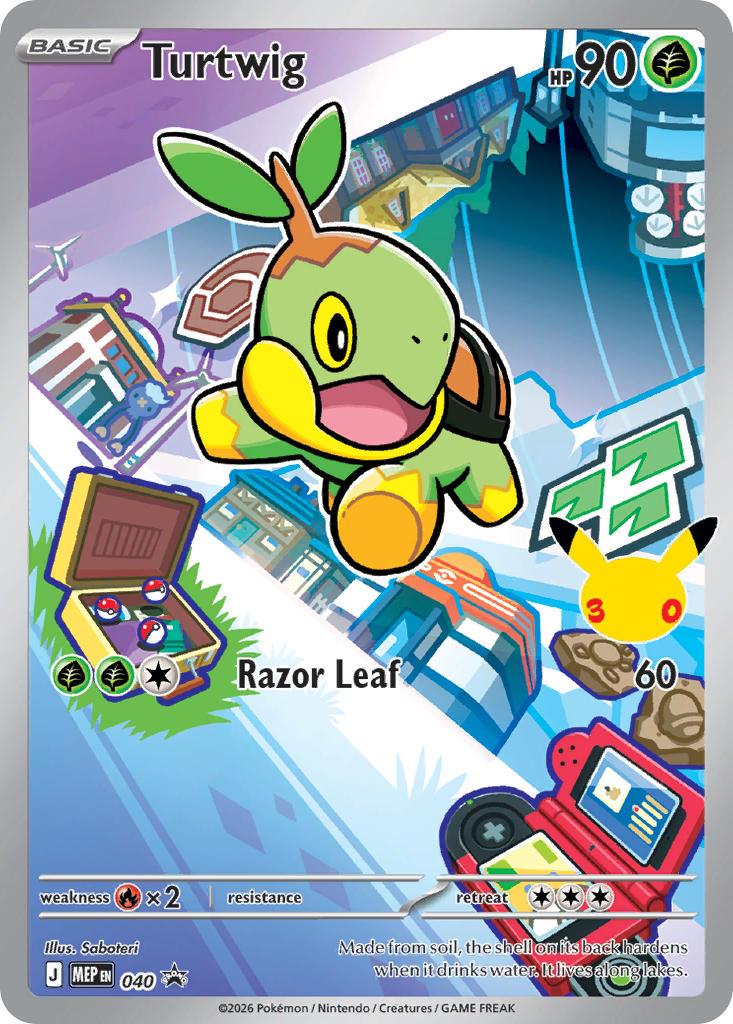 Turtwig 040 — MEP Black Star Promos (Spanish Pokémon TCG card)