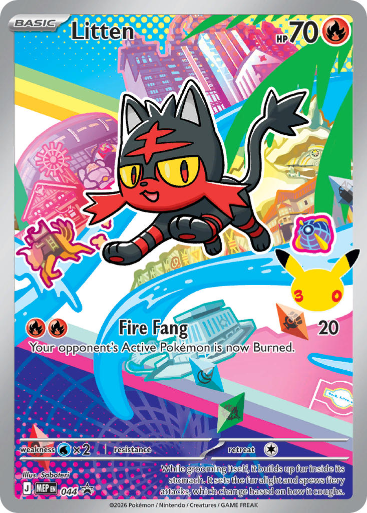 Litten 044 — MEP Black Star Promos (Spanish Pokémon TCG card)