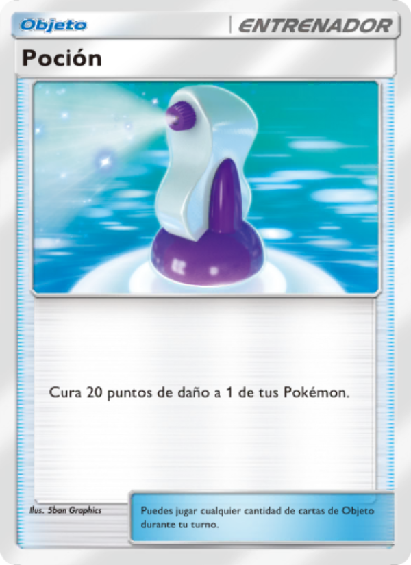 Poción 001 — Promo-A (Spanish Pokémon TCG card)
