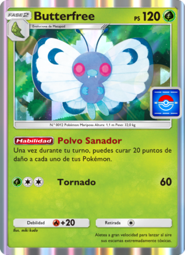 Butterfree 013 — Promo-A (Spanish Pokémon TCG card)