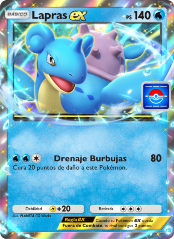 Lapras ex 014 — Promo-A (Spanish Pokémon TCG card)