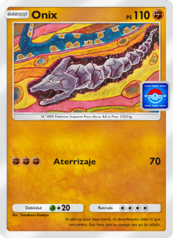 Onix 021 — Promo-A (Spanish Pokémon TCG card)