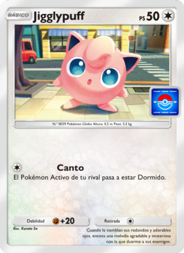 Jigglypuff 022 — Promo-A (Spanish Pokémon TCG card)