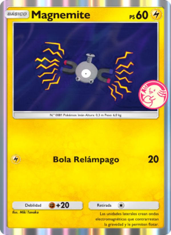 Magnemite 024 — Promo-A (Spanish Pokémon TCG card)