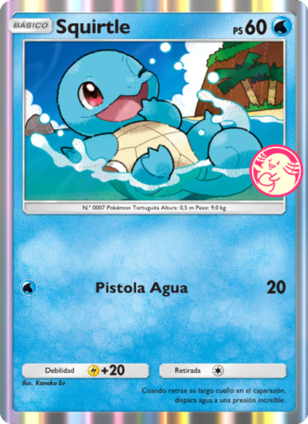 Squirtle 033 — Promo-A (Spanish Pokémon TCG card)