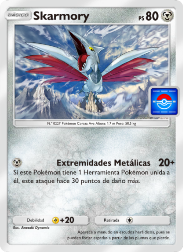 Skarmory 039 — Promo-A (Spanish Pokémon TCG card)