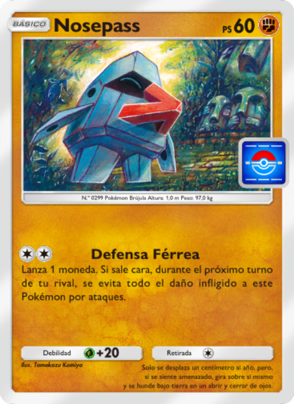 Nosepass 045 — Promo-A (Spanish Pokémon TCG card)